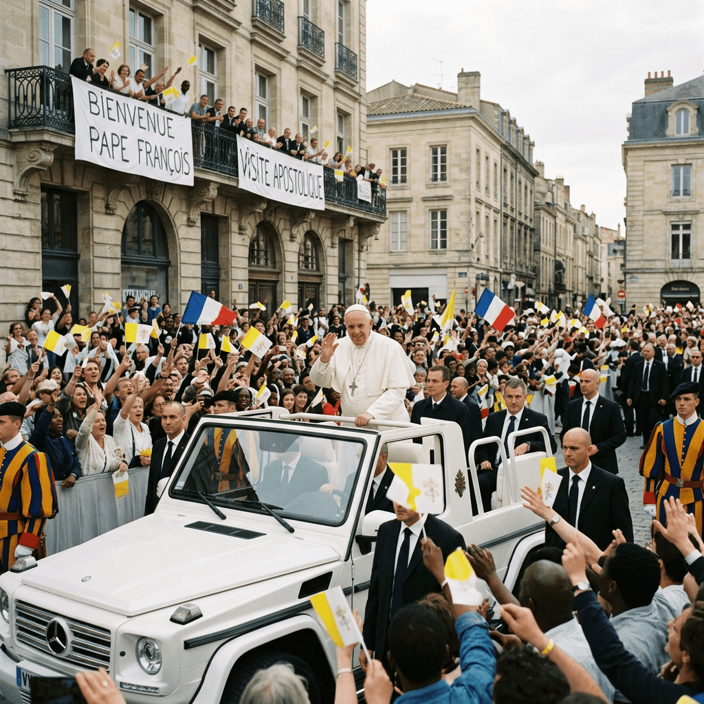 Visite du pape